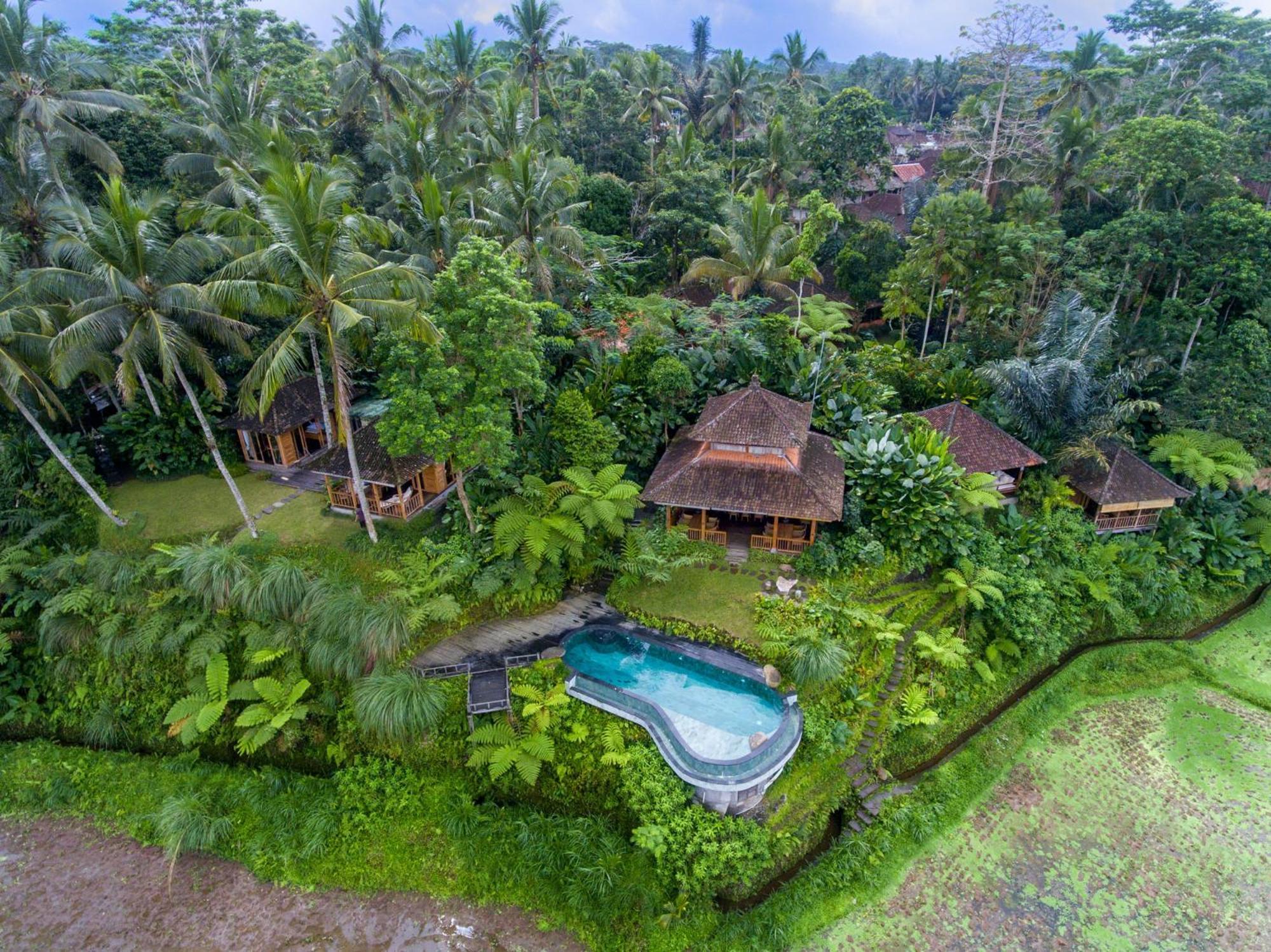 Dewi Tara Haven Bed and Breakfast Payangan Esterno foto